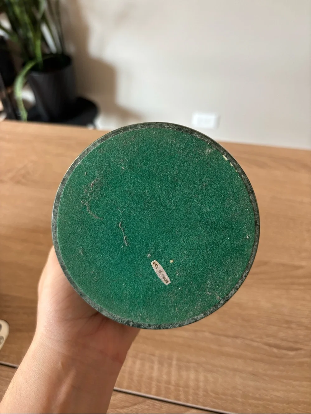 Set of 2 - Green Marble Stone Decorative Bowls - Heavy Weight